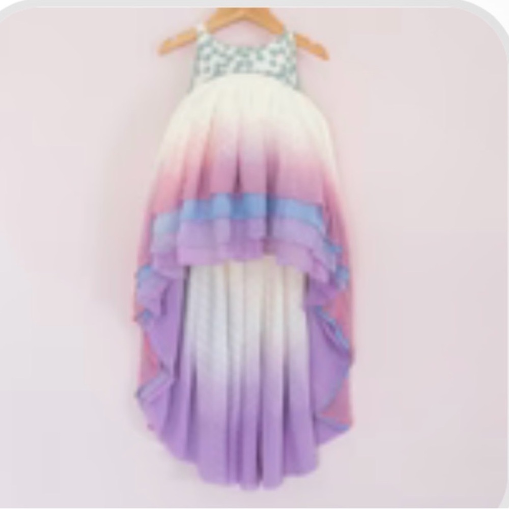 NWT 🌌 Pleiades Nova Stella Floral Handmade Dress Size 7 💖